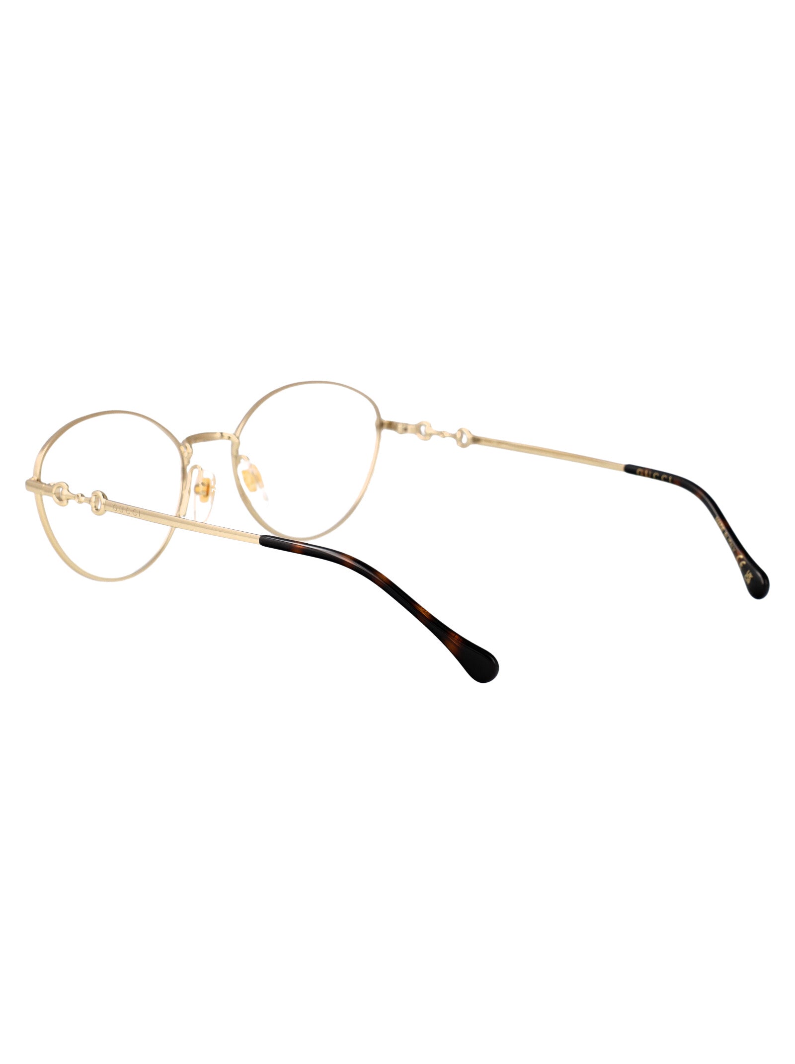 GUCCI Transparent Metal Optical Glasses for Women