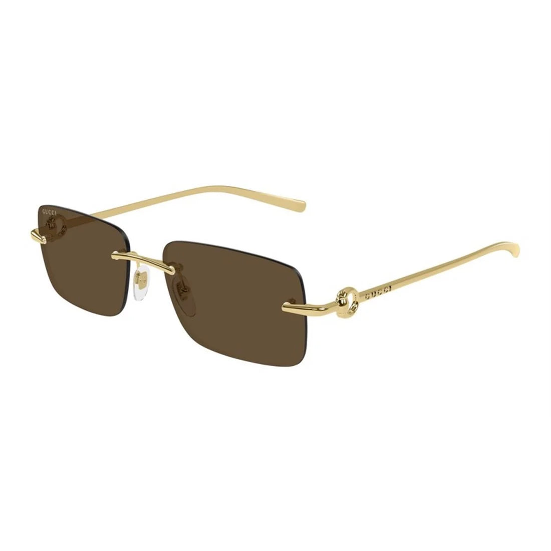 GUCCI Trendy Metal Sunglasses for Men