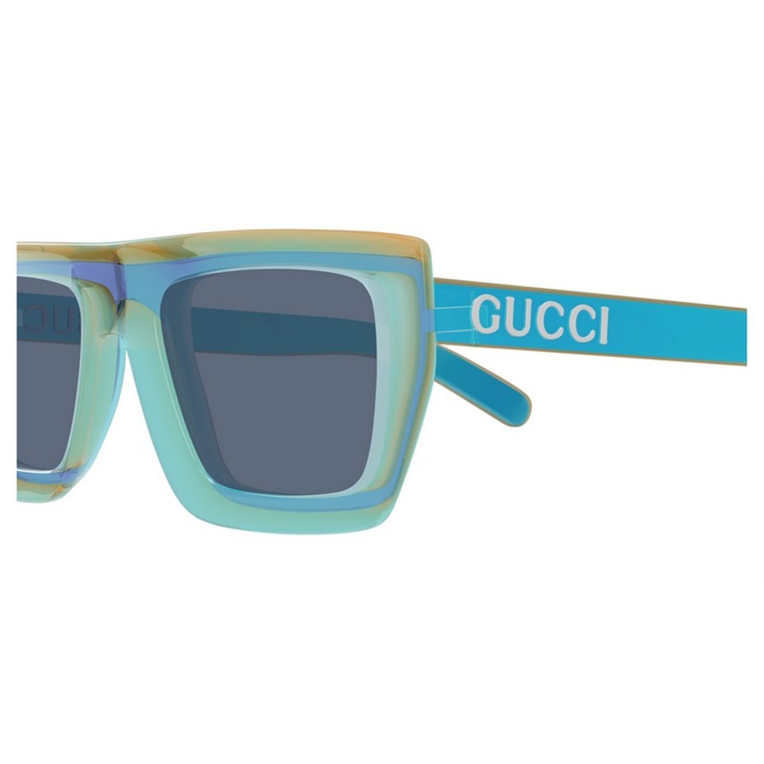 GUCCI Stylish Rectangular Sunglasses for Men