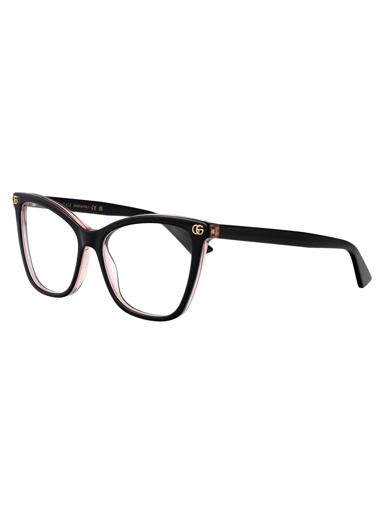GUCCI Transparent Recycled Acetate Optical Glasses for Women