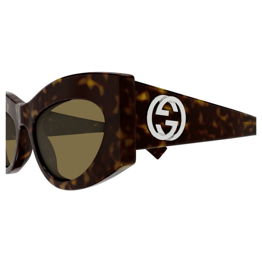 GUCCI Fashion Forward Round Frame Sunglasses for Women