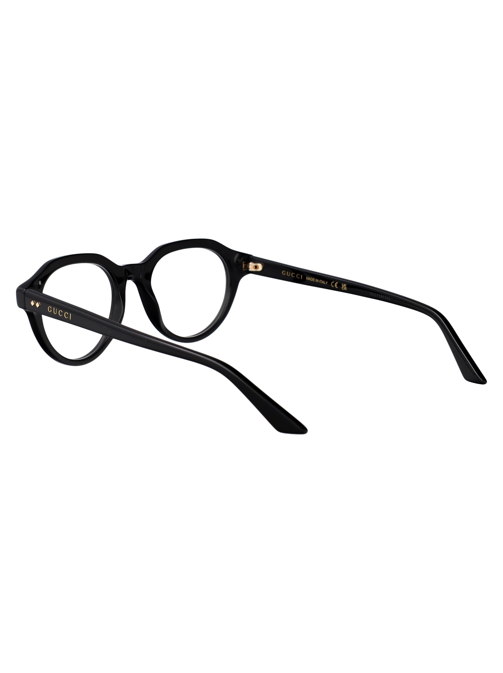 GUCCI Transparent Recycled Acetate Optical Glasses for Women