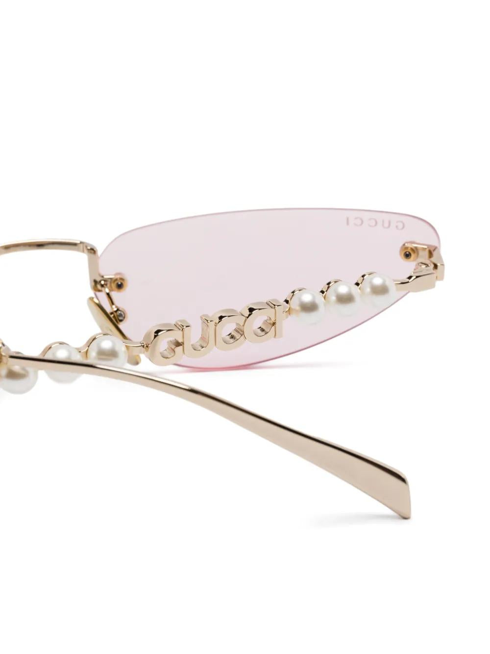 GUCCI Stylish Metal Sunglasses for Women - GG1920S