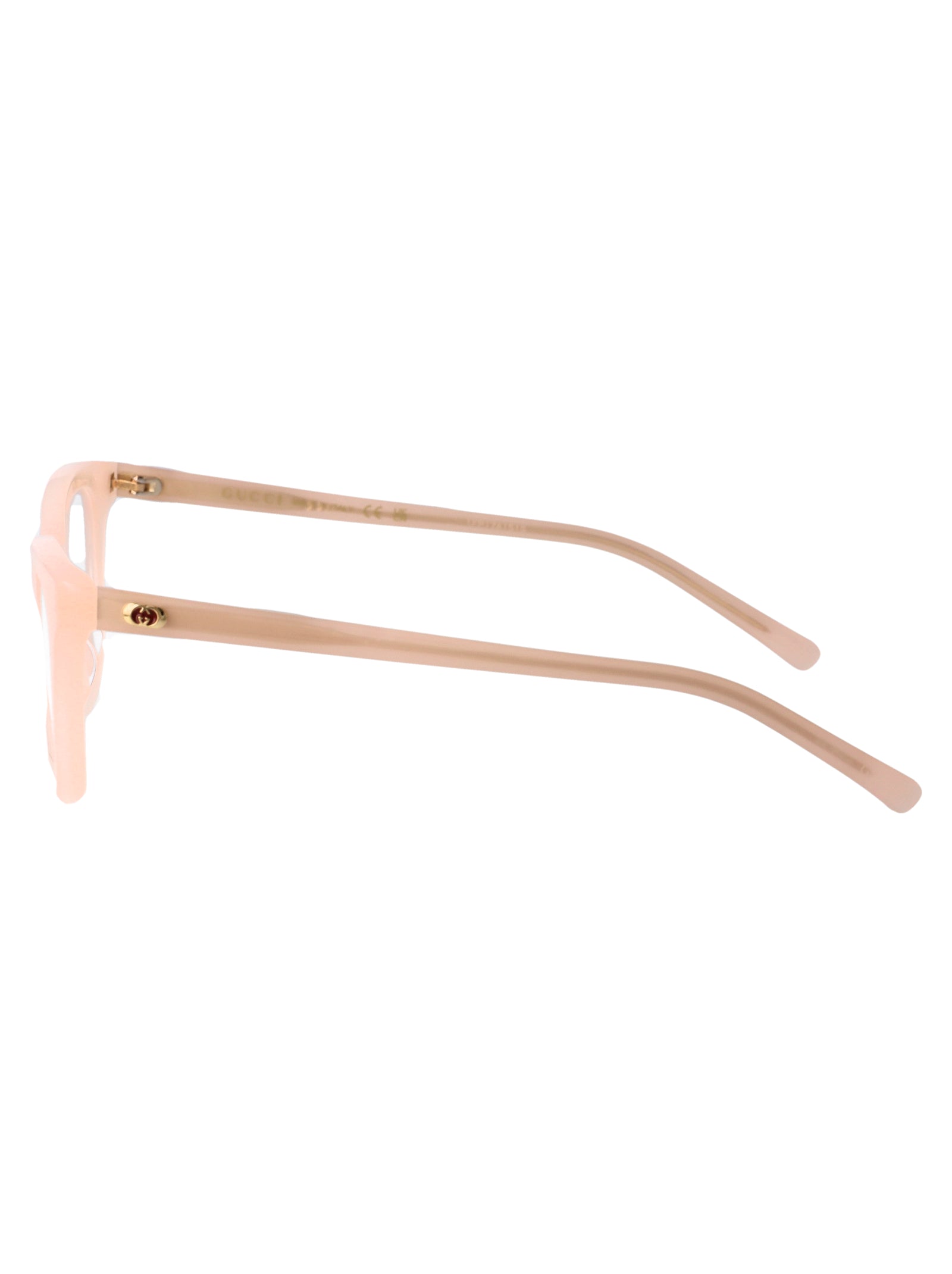 GUCCI Transparent Recycled Acetate Optical Glasses for Women