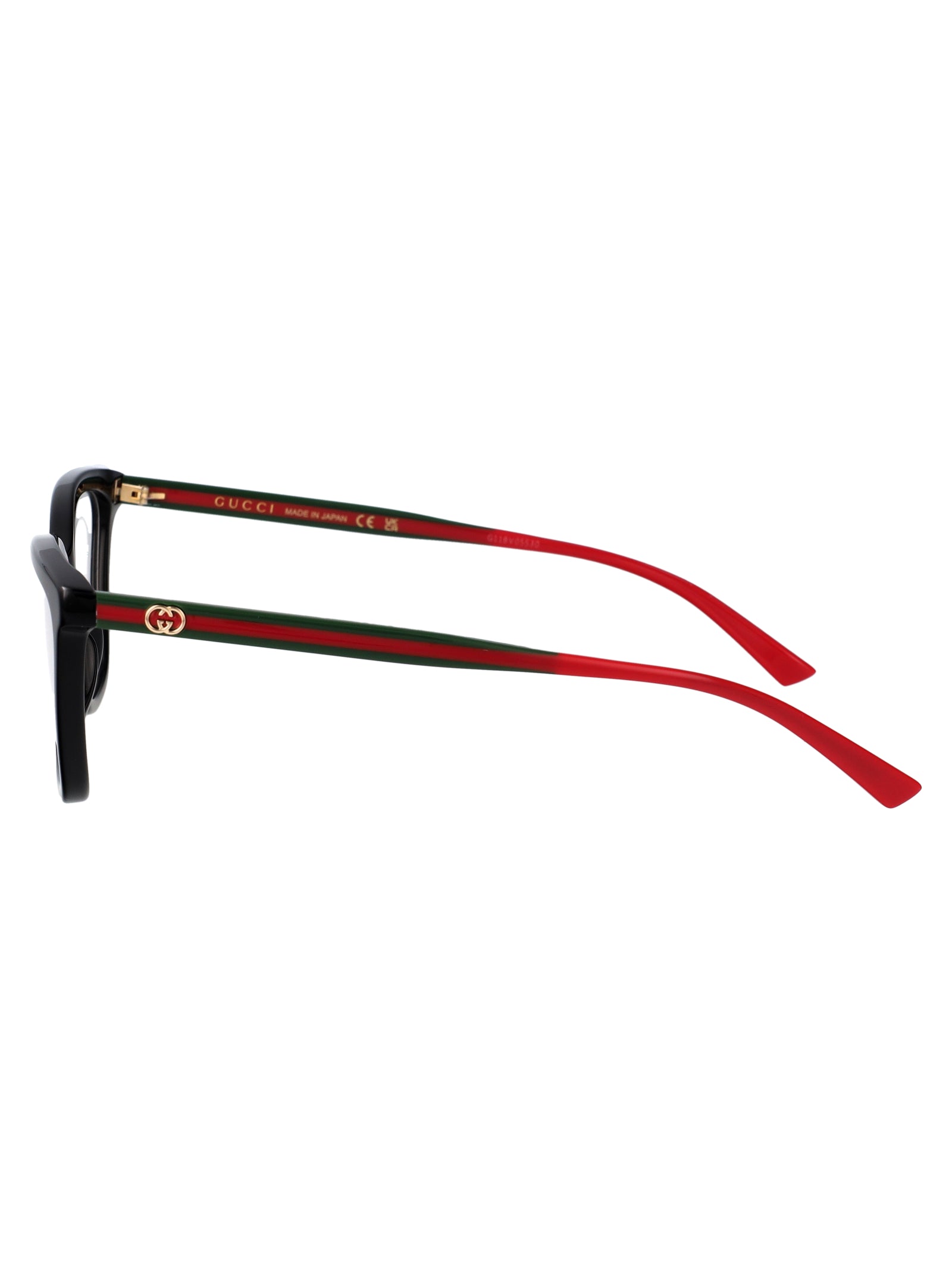 GUCCI Transparent Recycled Acetate Optical Glasses for Women