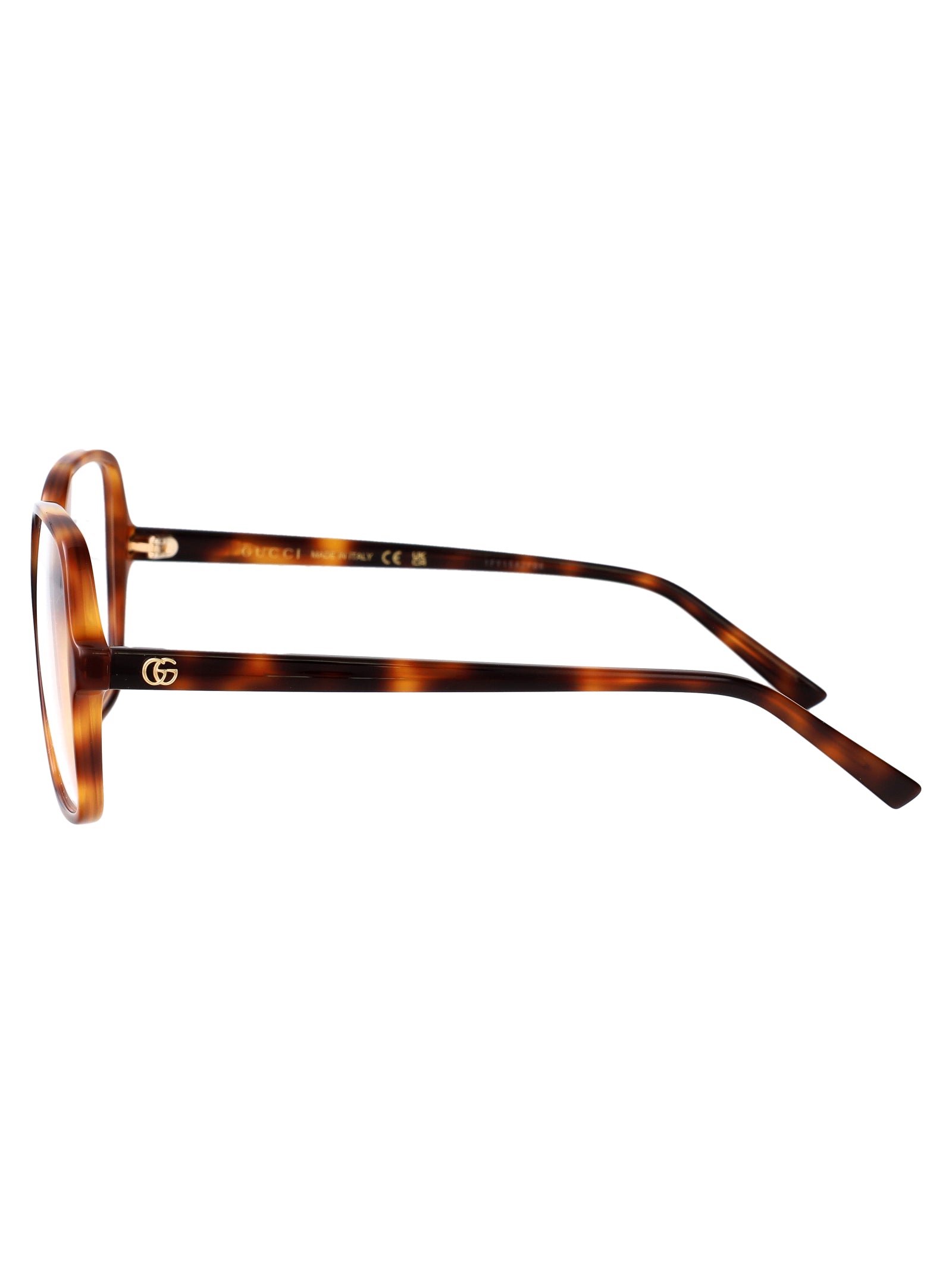 GUCCI Chic Transparent Recycled Acetate Optical Glasses for Women