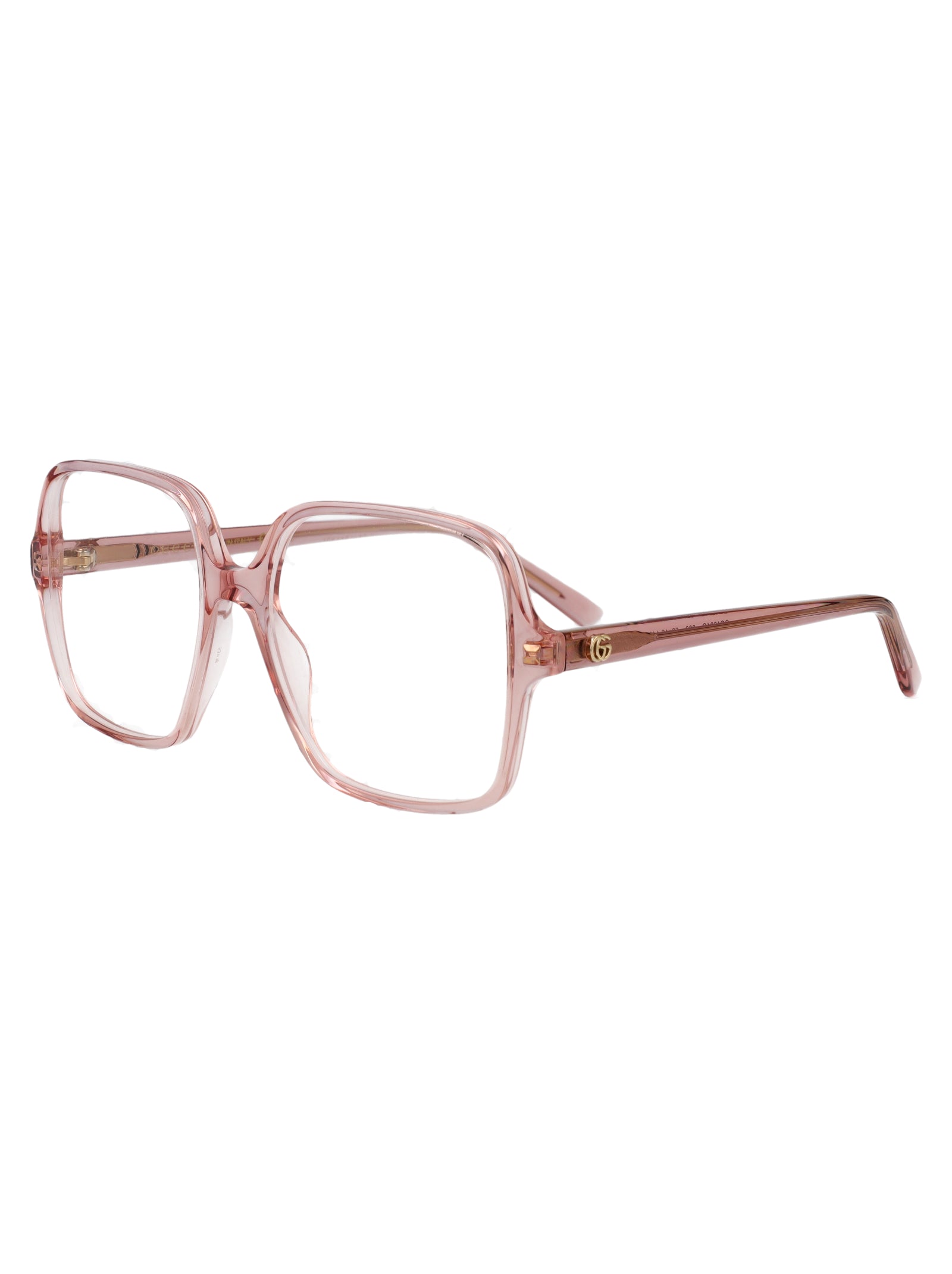 GUCCI Transparent Recycled Acetate Optical Glasses for Women