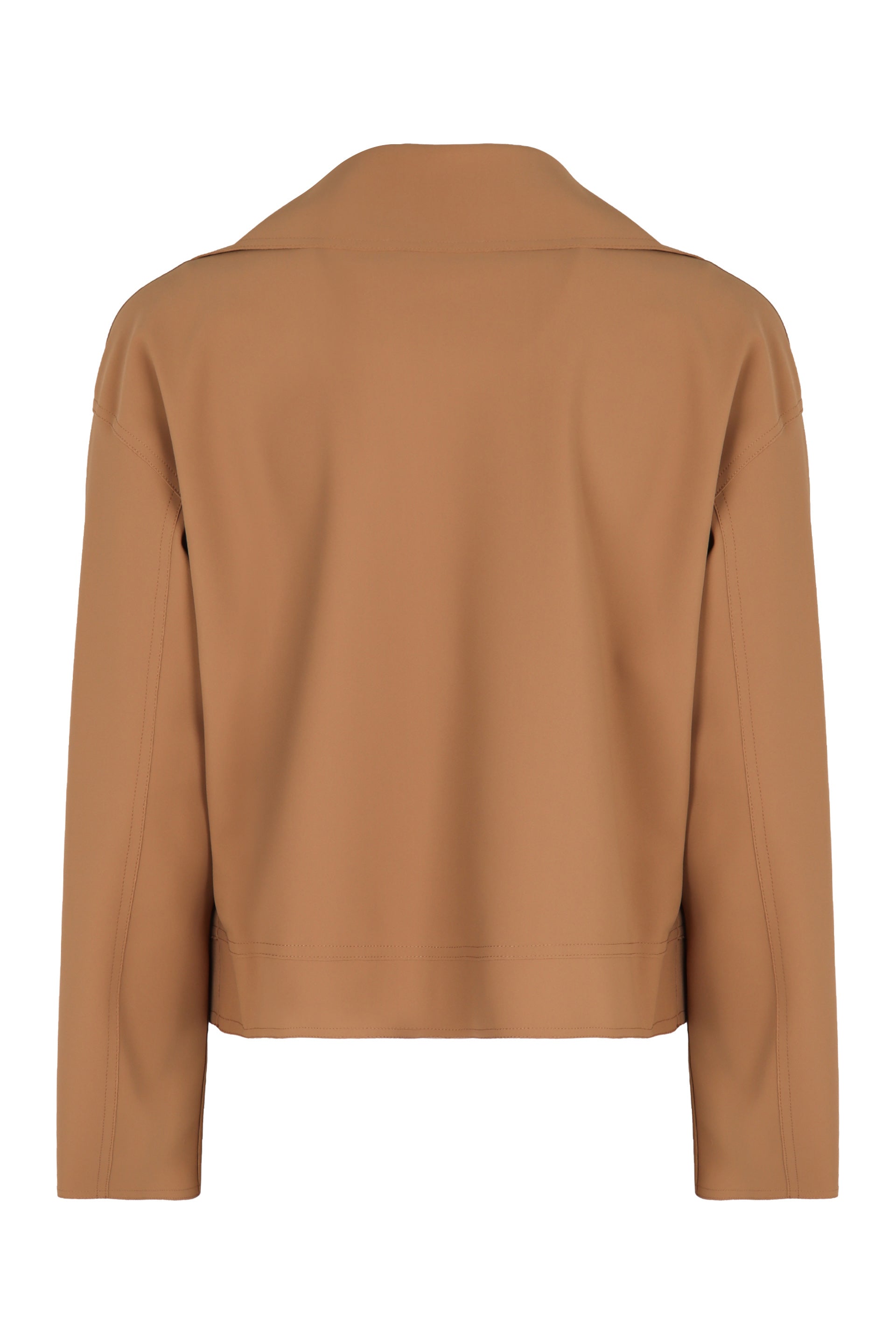 HERNO Asymmetric Closure Biker Jacket