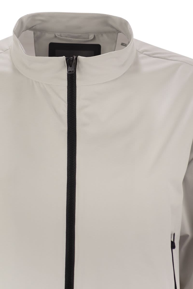 HERNO Lightweight Bomber Jacket with Zip - Boxy Fit for Women