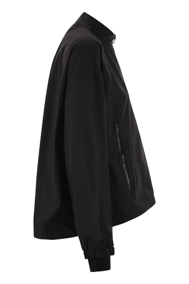 HERNO Lightweight Bomber Jacket with Zip - Boxy Fit