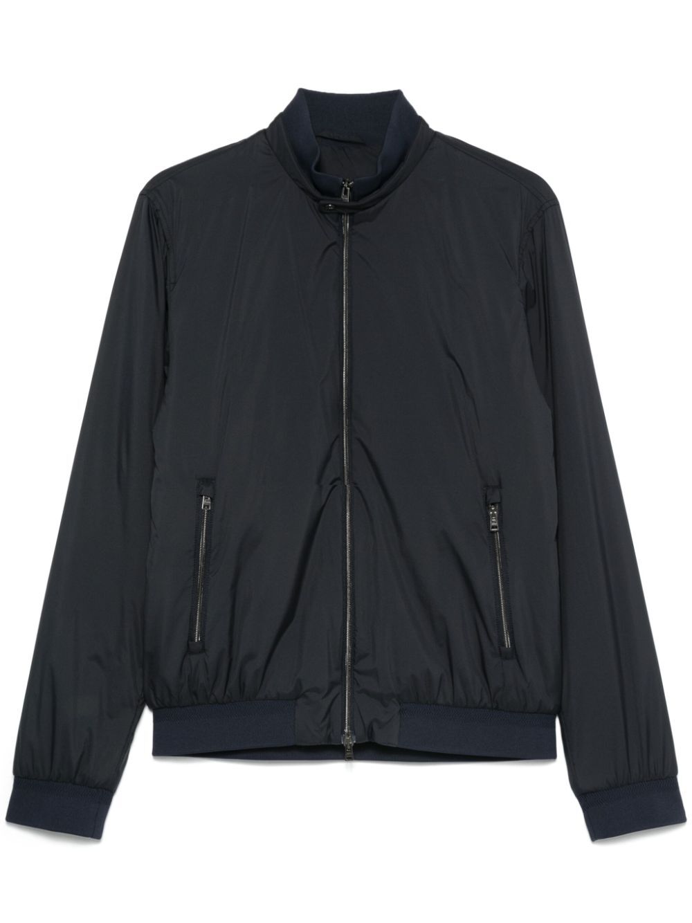 HERNO Ecoage Band-Collar Bomber Jacket for Men