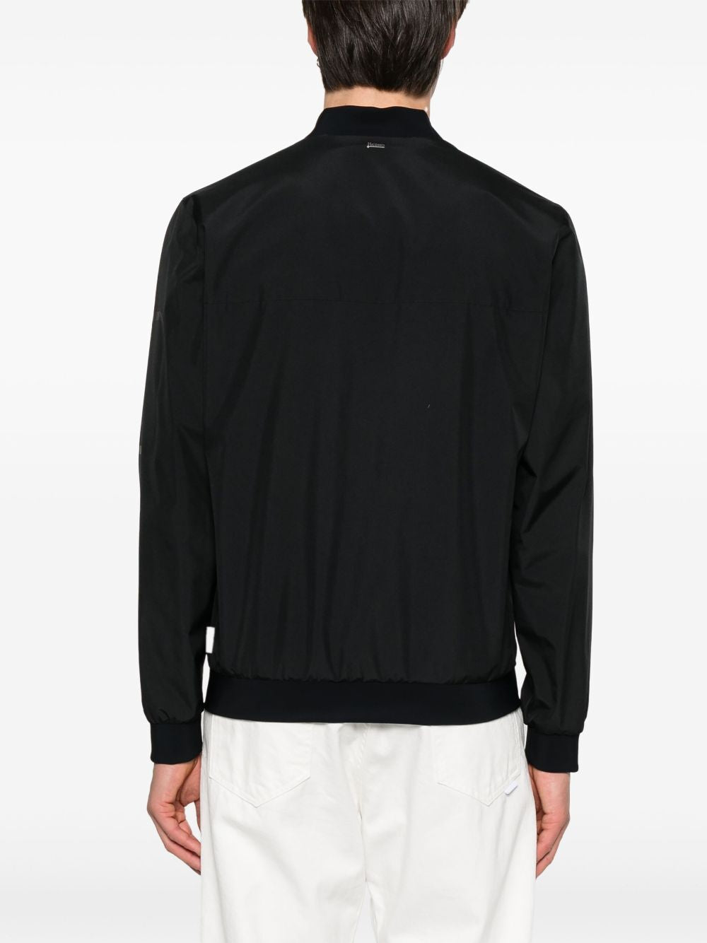 HERNO Water-Repellent Zipper Windbreaker for Men