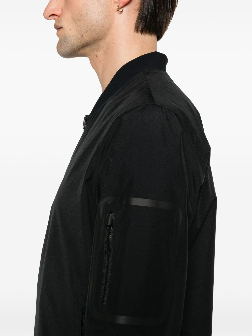 HERNO Water-Repellent Zipper Windbreaker for Men