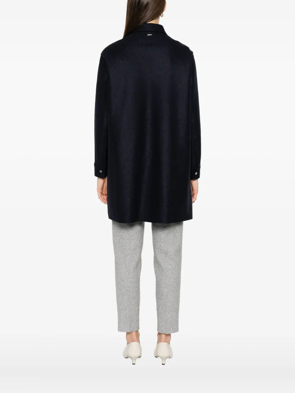 HERNO Women's Elegant Virgin Wool Shirt