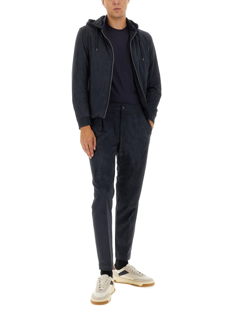 HERNO Suede Microfibre Jacket