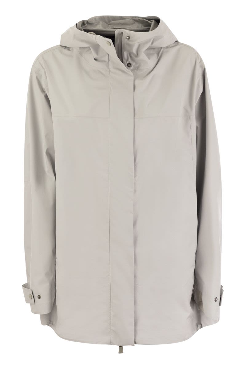 HERNO Windproof Women's Parka Jacket with Hood