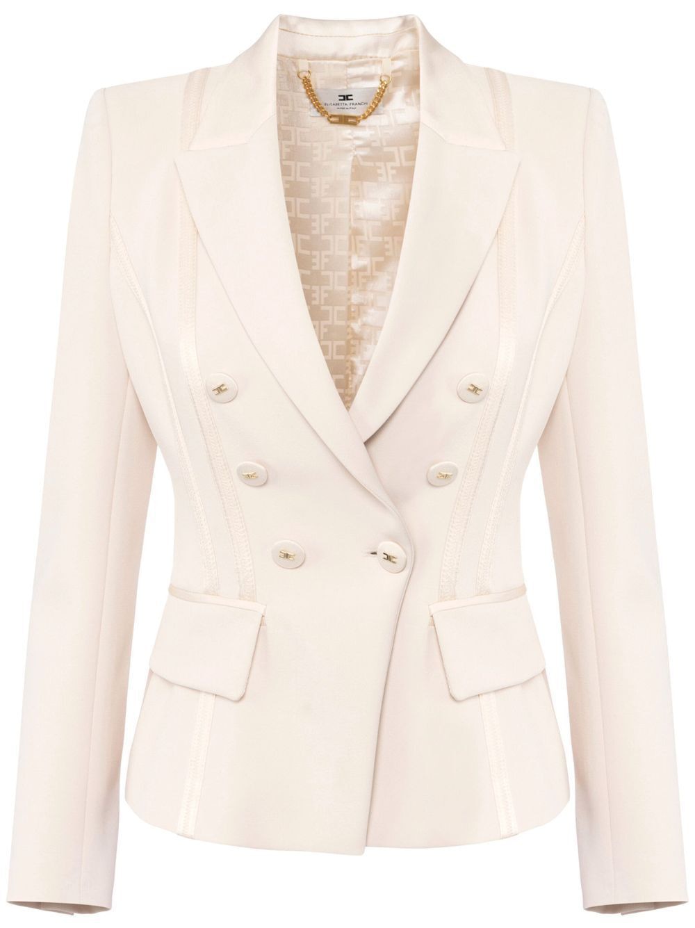 ELISABETTA FRANCHI Classic Double-Breasted Jacket for Women