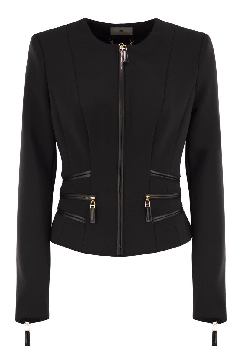 ELISABETTA FRANCHI Women's Zip-Up Jacket