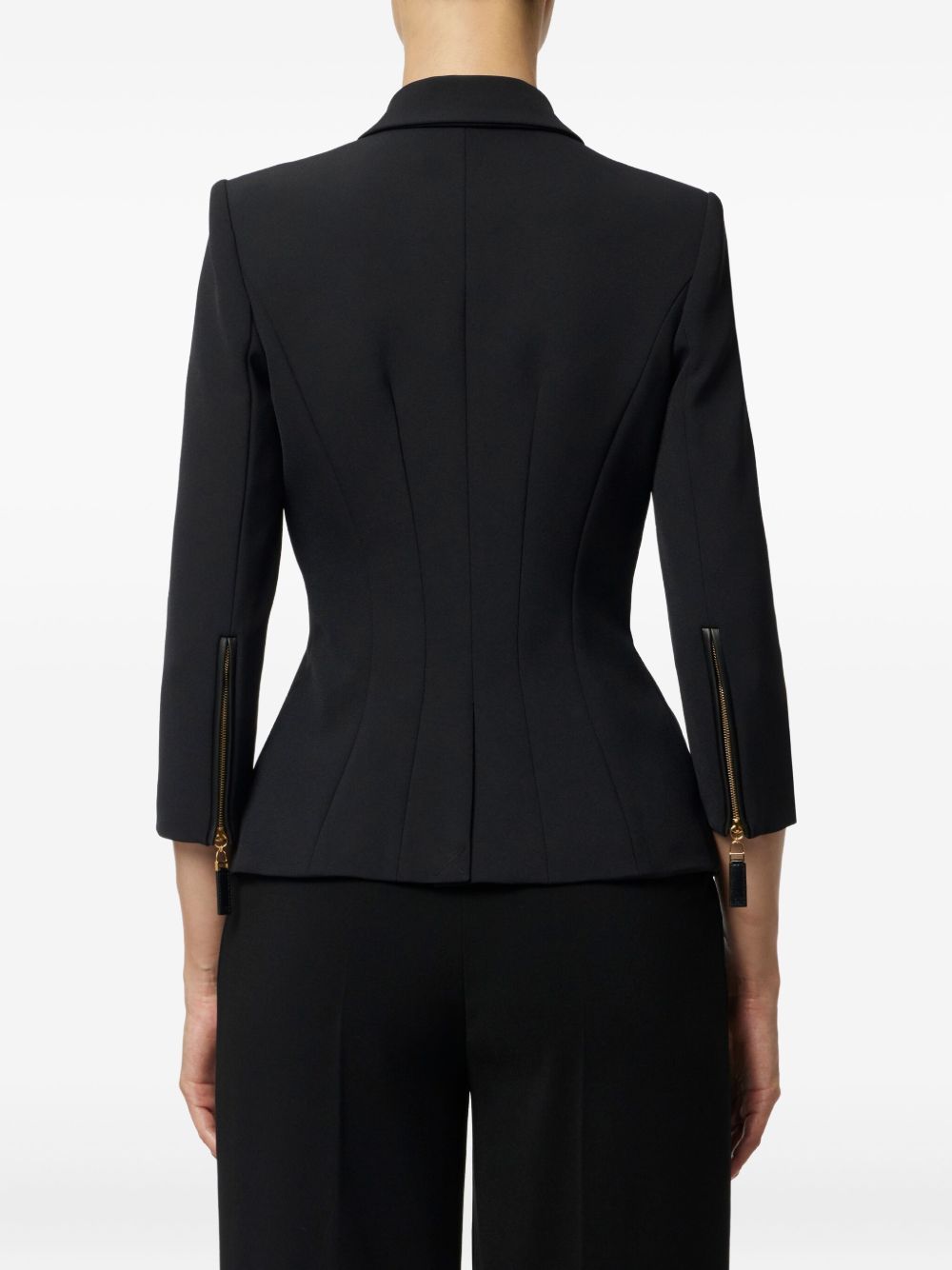 ELISABETTA FRANCHI Structured Single-Breasted Jacket