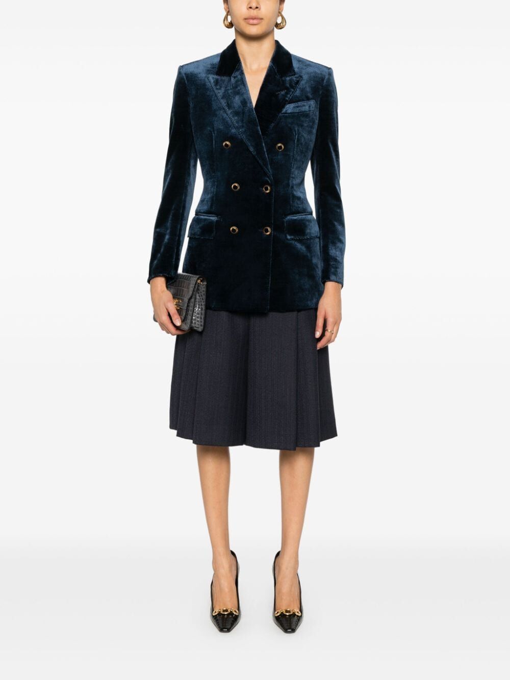 TOM FORD Velvet Jacket for Women - Fall/Winter 2024 Collection