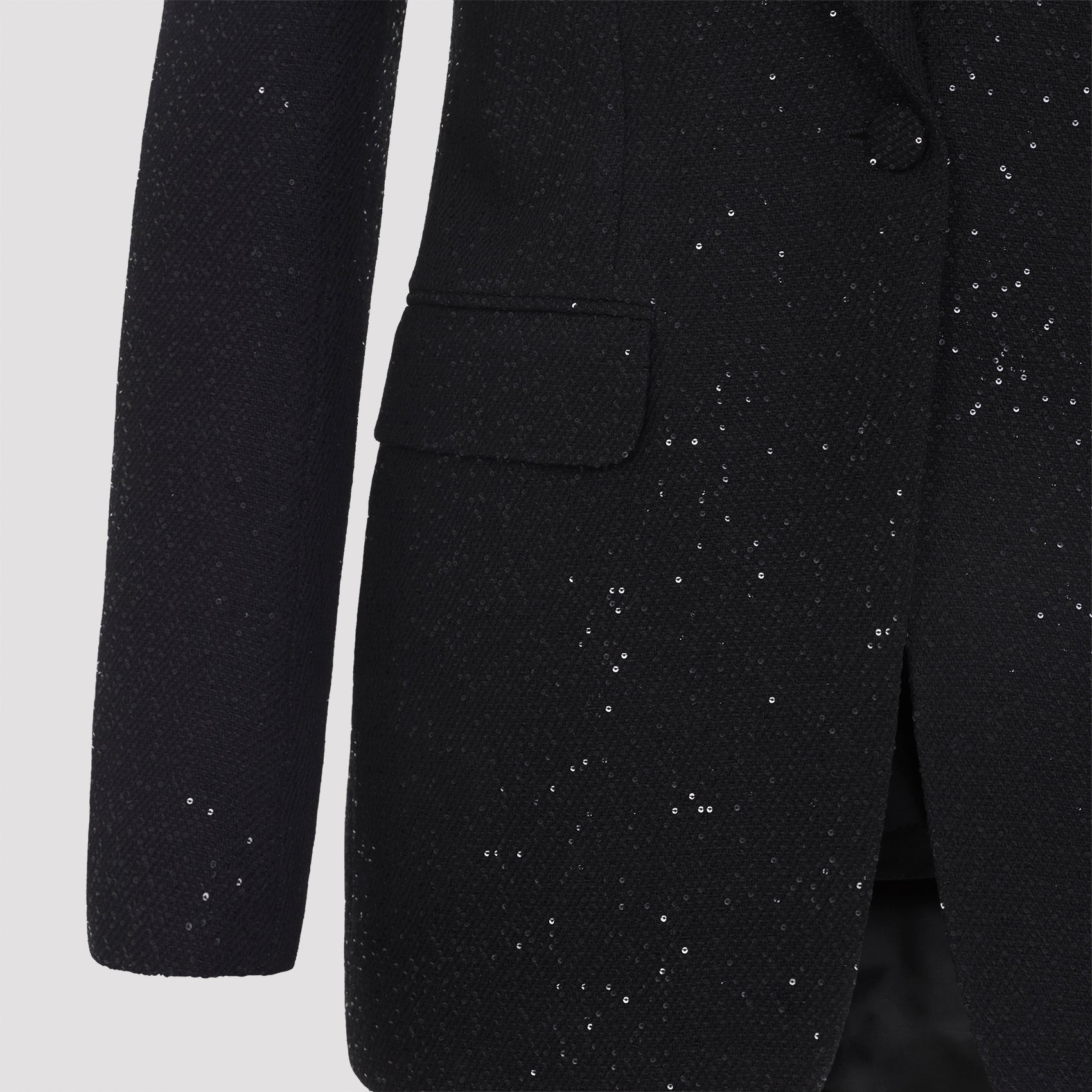TOM FORD Slim Fit Elegant Jacket with Sequin Detail