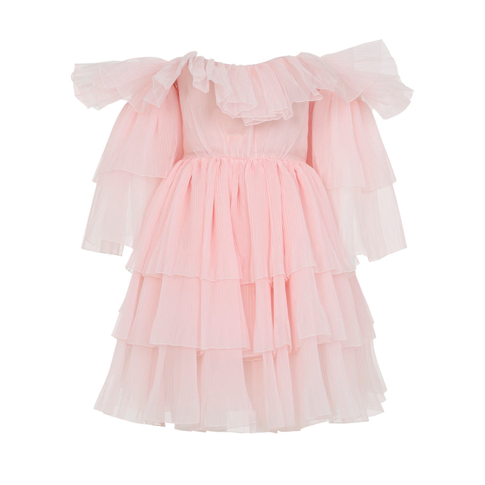 GIAMBATTISTA VALLI Elegant Silk Blend Mini Dress