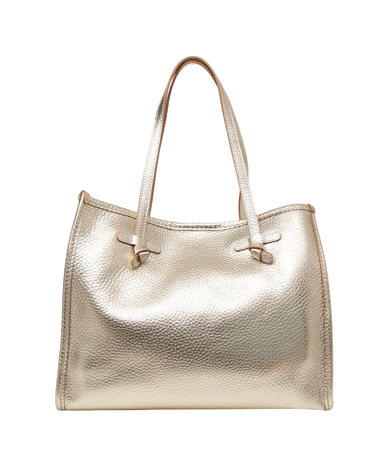GIANNI CHIARINI Luxurious Hammered Leather Shopper Bag