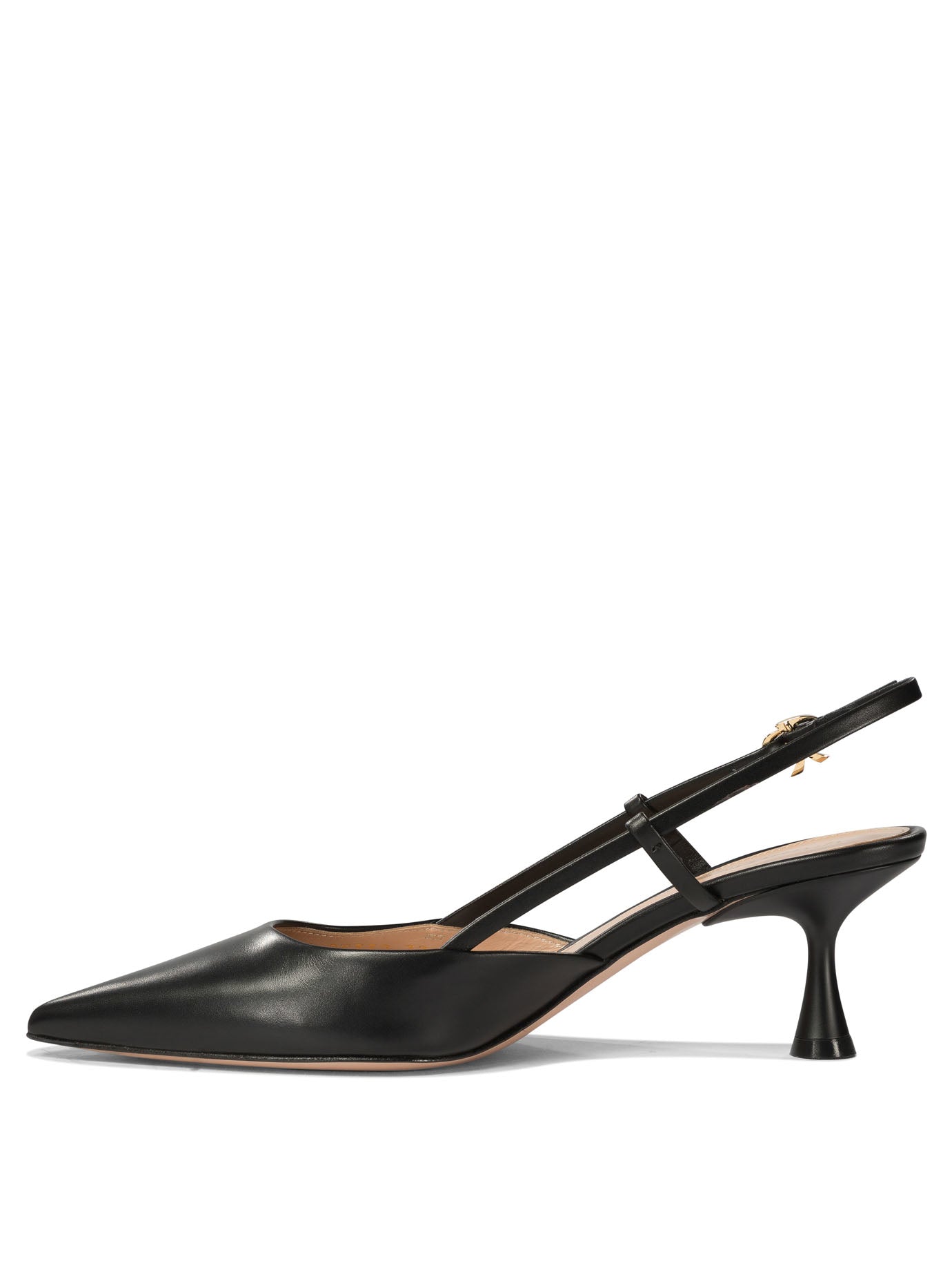 GIANVITO ROSSI Elegant Slingback Pumps with Hourglass Heel 55mm