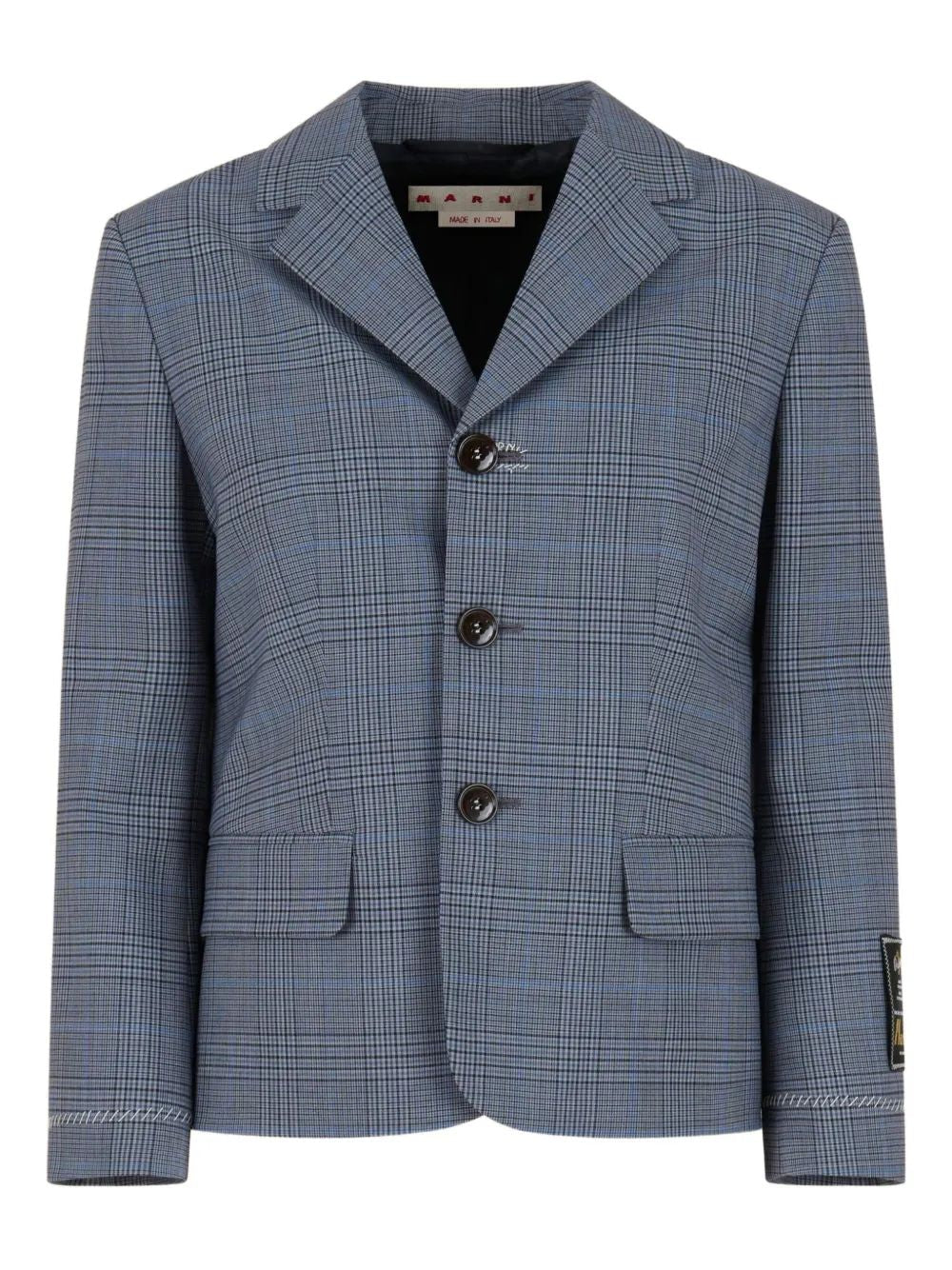 MARNI Plaid Blazer for Women