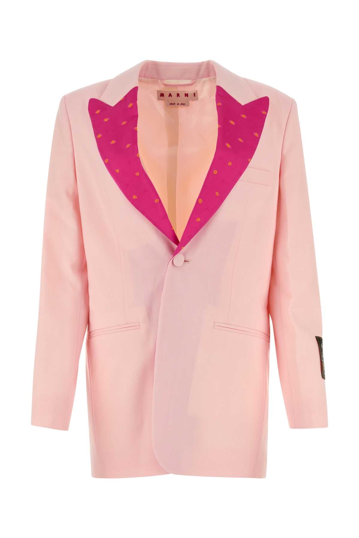 MARNI Wool Blazer for Women - Fall/Winter 2023