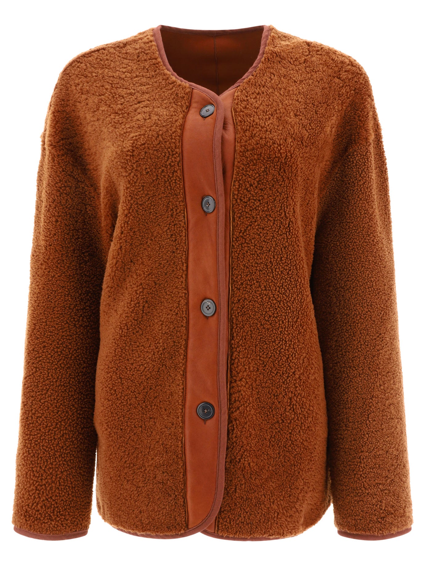 GIOVI Reversible Shearling Mini Jacket