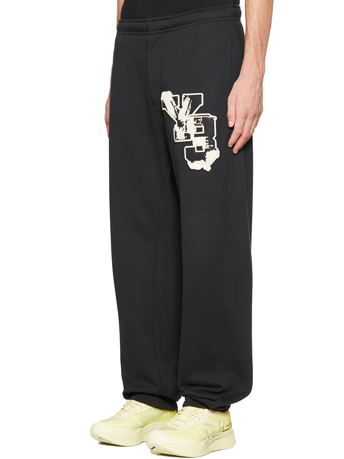 Y-3 Men's Jogger Trousers with Logo Print - Size S