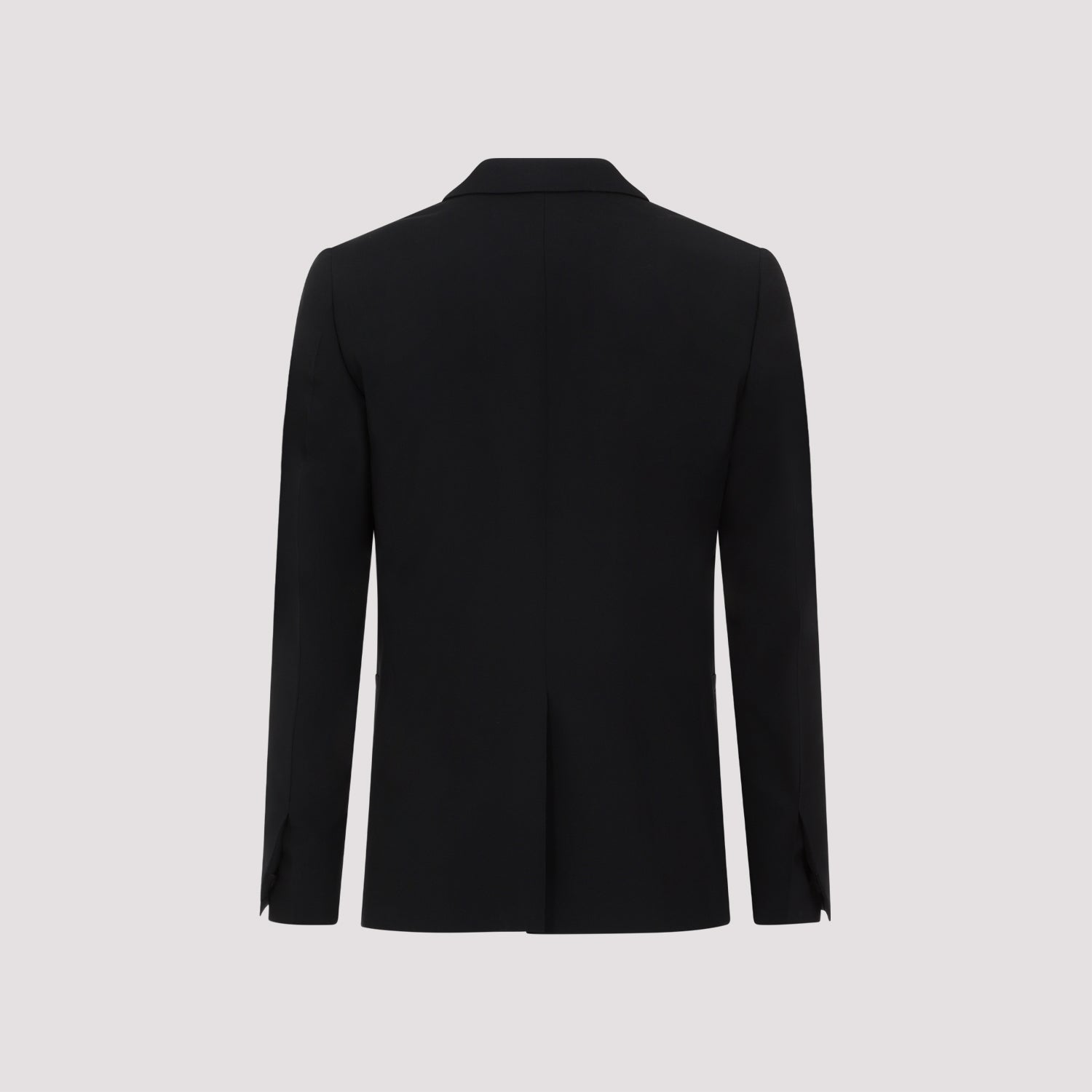 GIVENCHY Sleek Black Virgin Wool Jacket for Men