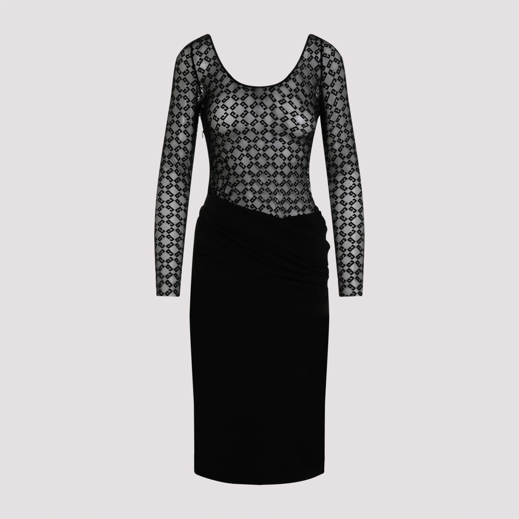 GIVENCHY Elegant Viscose Mini Dress for Women