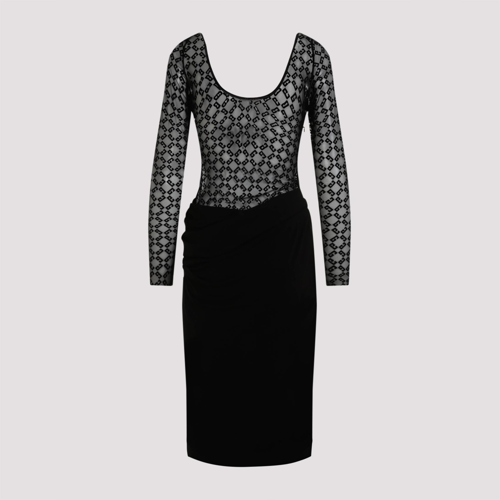 GIVENCHY Elegant Viscose Mini Dress for Women