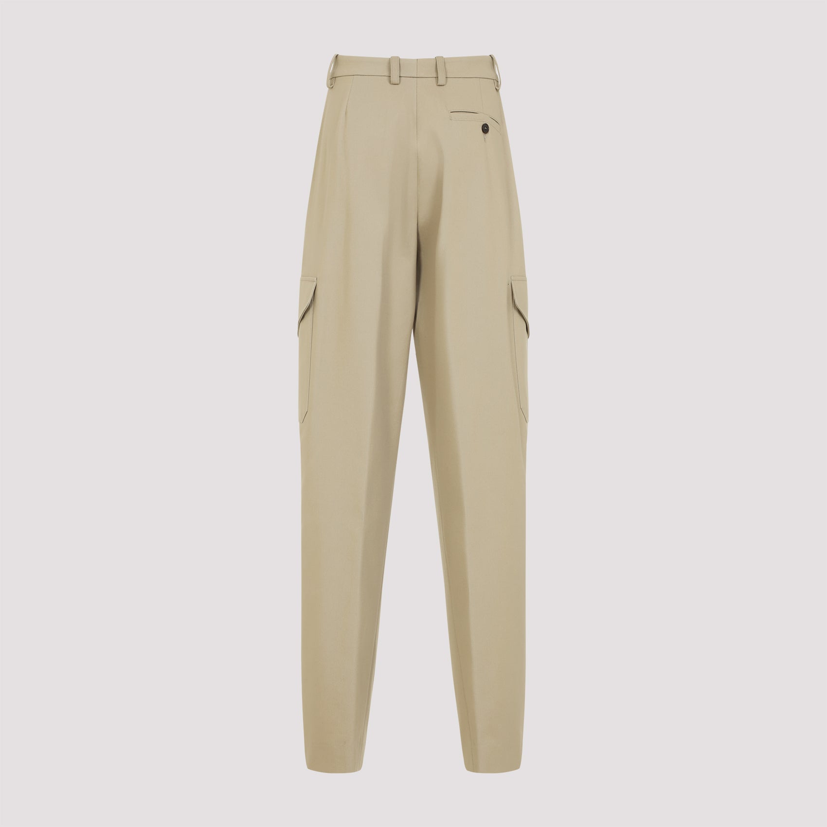 GIVENCHY Luxurious Cotton-Wool Blend Trousers for Women