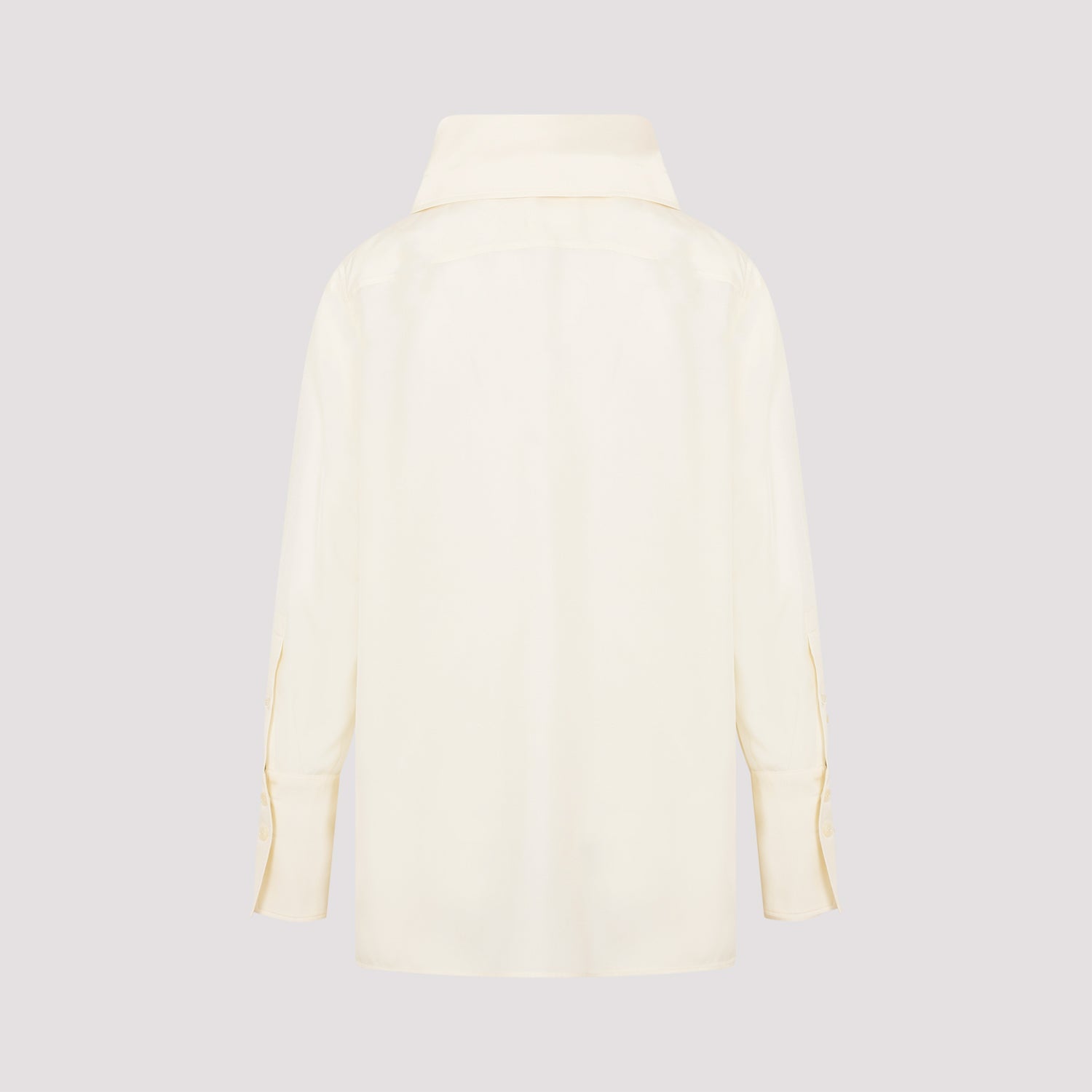 GIVENCHY Elegant Silk Blouse with Self-Tie Neck Bow for Women