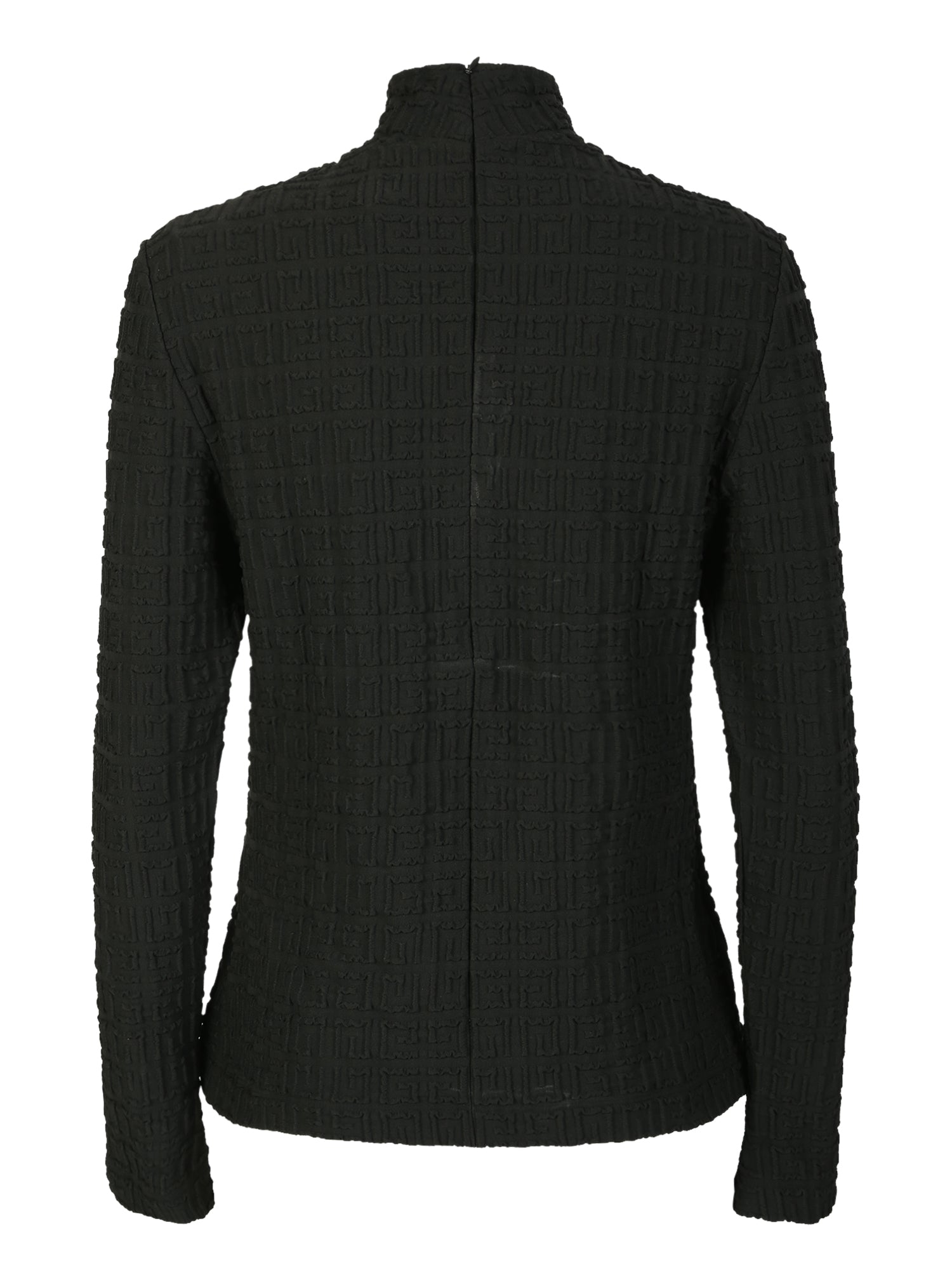 GIVENCHY Funnel Neck Jacquard Sweater - Slim Fit