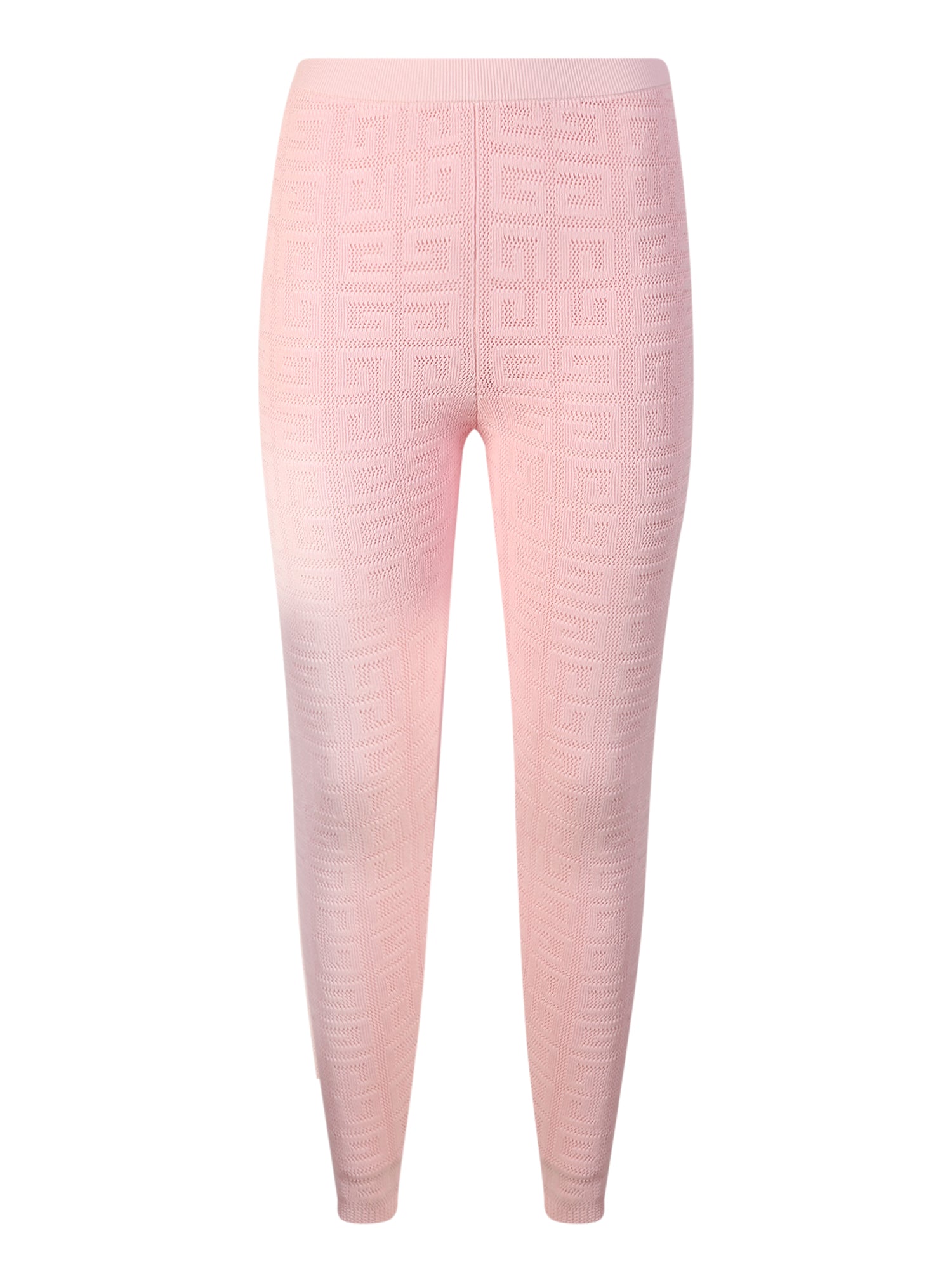 GIVENCHY High-Waisted Trousers with Jacquard Motif