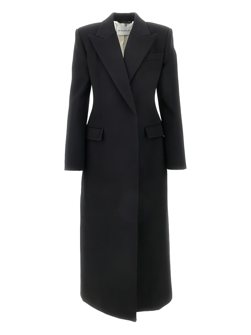 GIVENCHY Double-Breasted Wool Midi Jacket for Women