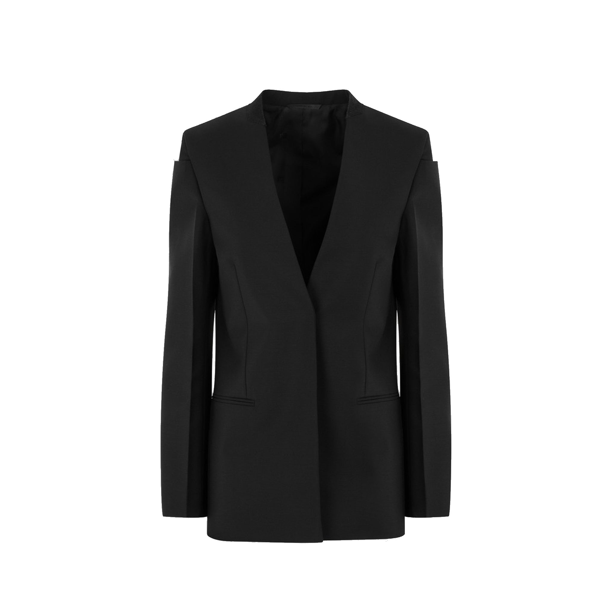 GIVENCHY Collarless Blazer That Elevates Your Spring Wardrobe
