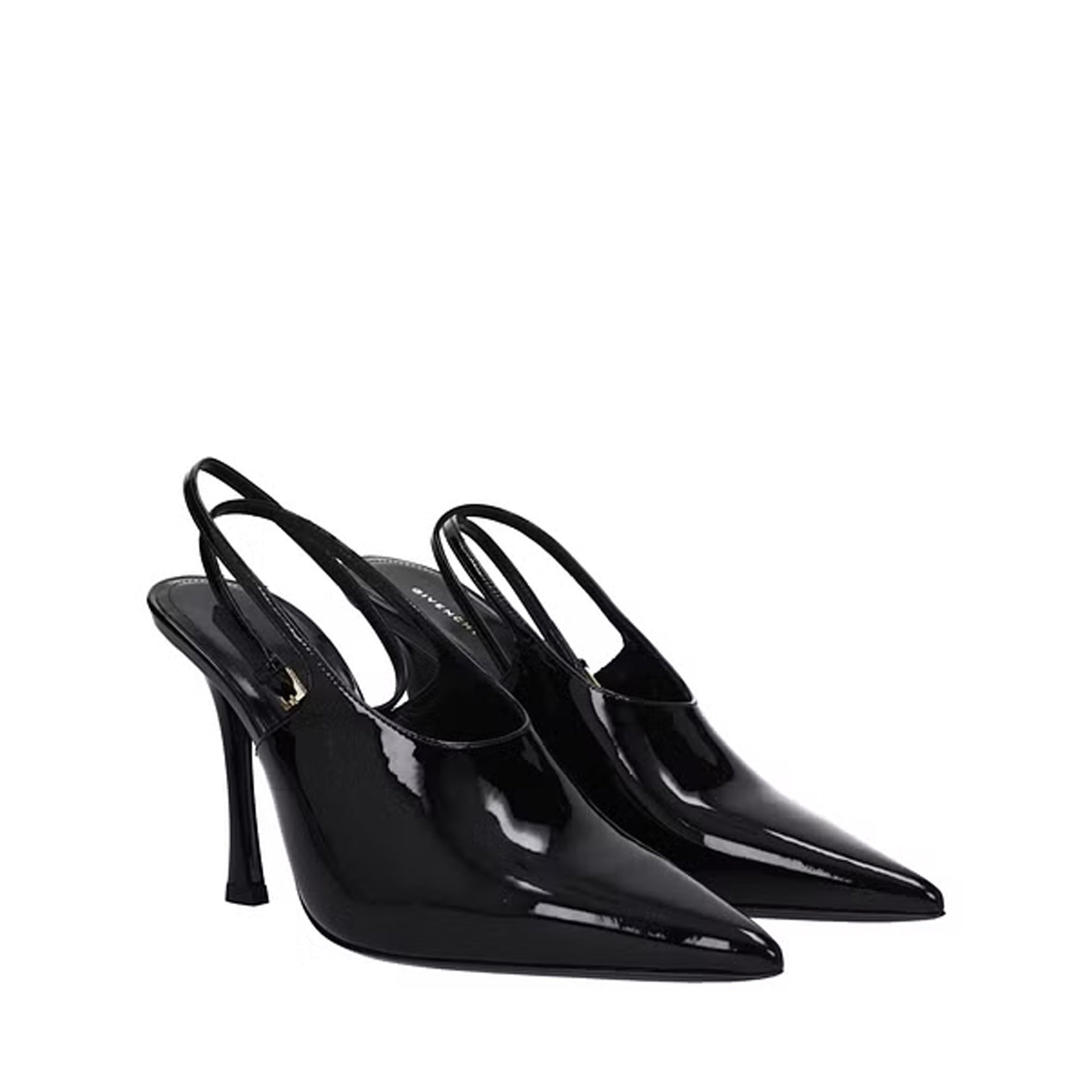 GIVENCHY Leather Slingback Pumps with 9.5 cm Heel