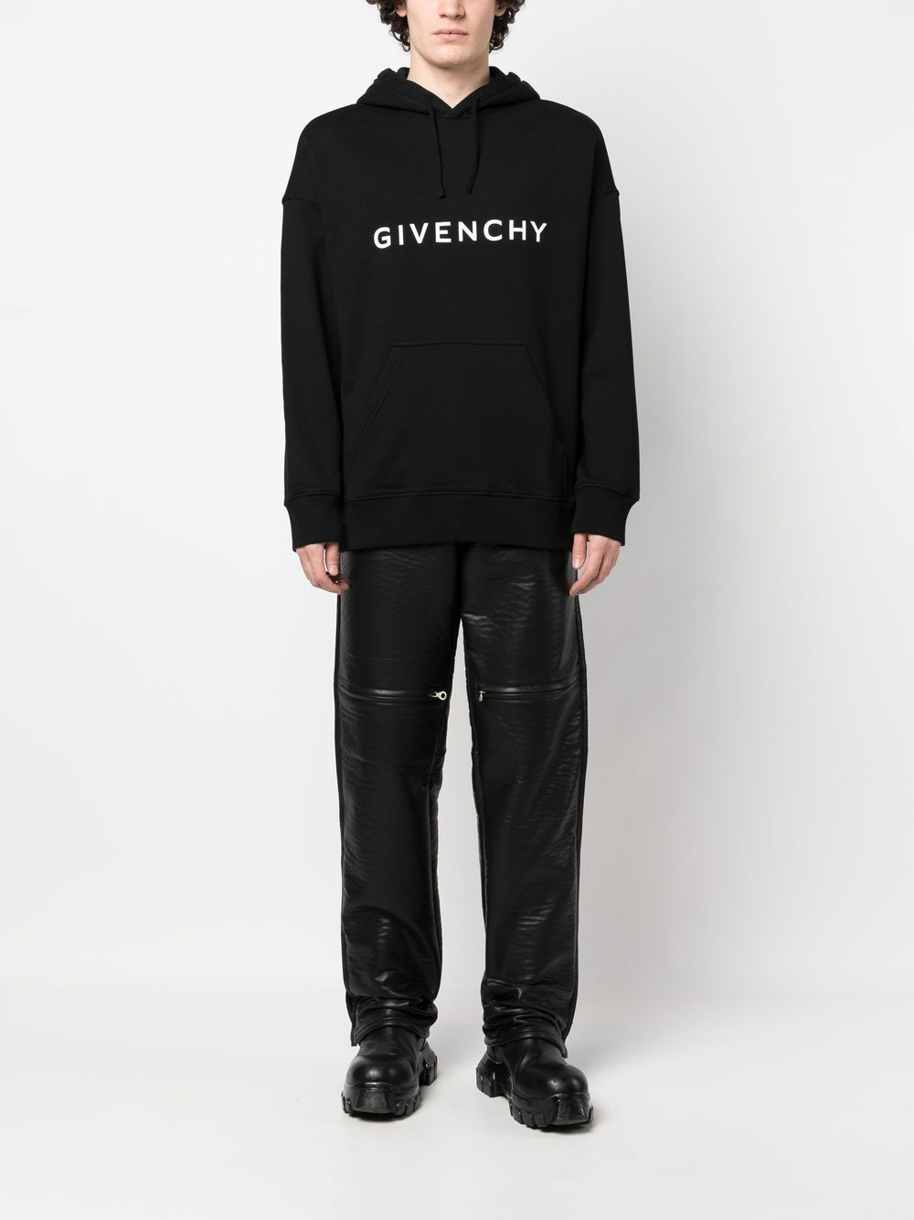 GIVENCHY Slim Fit Hoodie Size 48 IT - Stylish Layering Essential