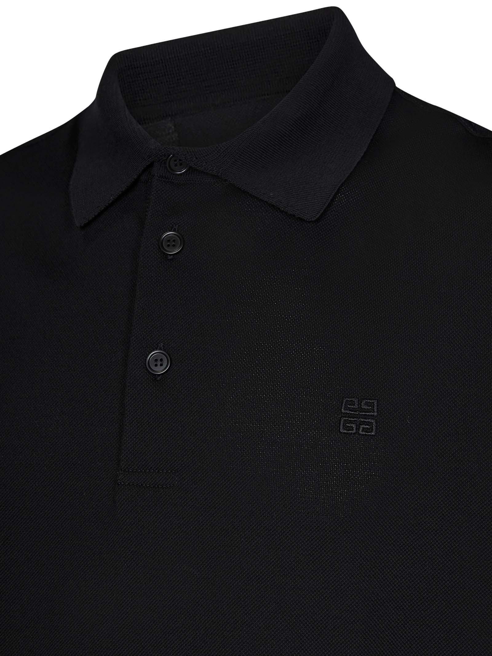 GIVENCHY Men's Short-Sleeve Polo Shirt - Size 48 IT