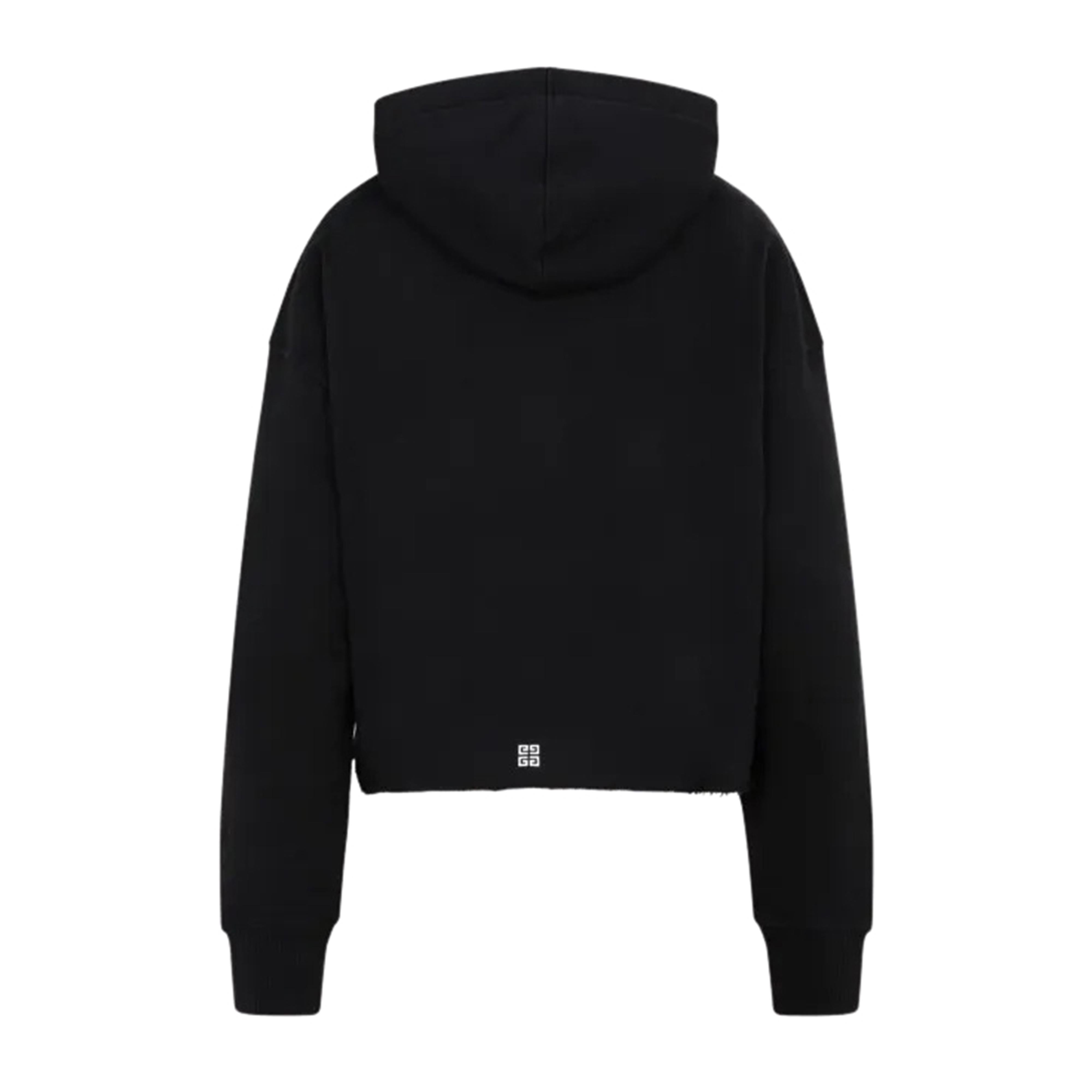 GIVENCHY Cropped Hoodie Mini Sweater for Women