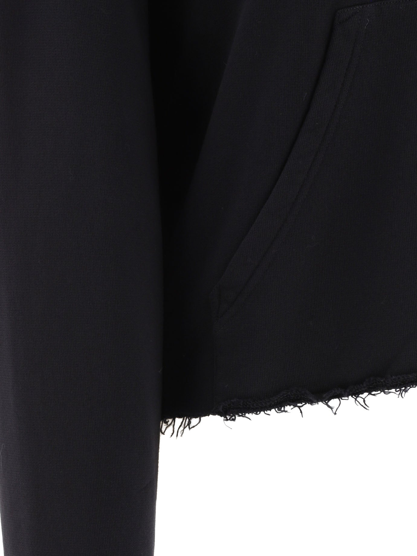 GIVENCHY Cropped Logo Hoodie