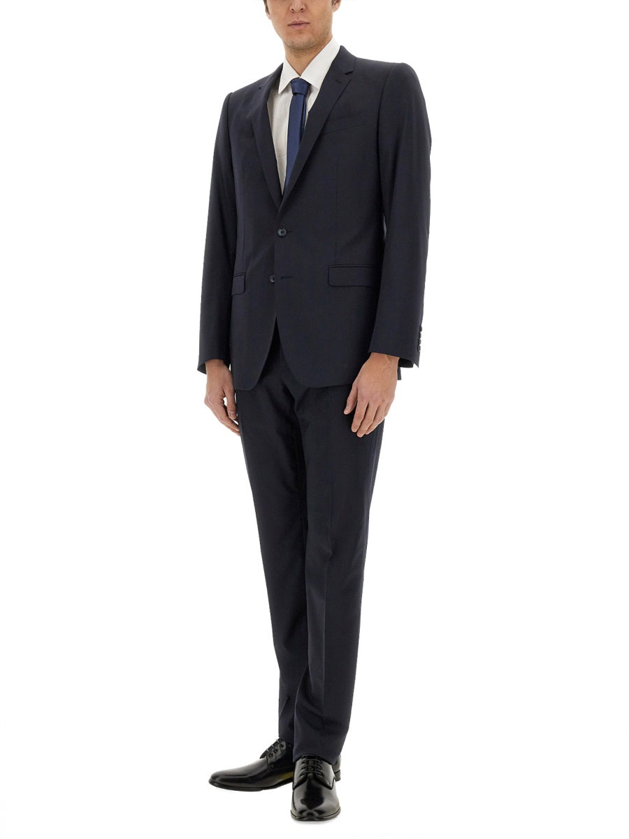 DOLCE & GABBANA Men's Regular Fit Single Breasted Martini Suit - Size 50