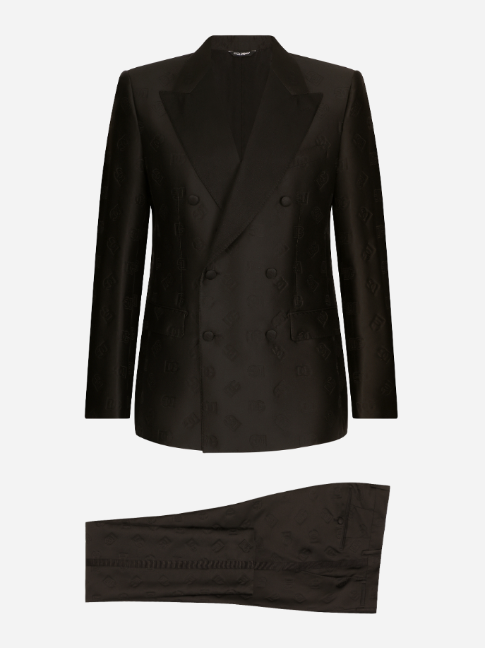 DOLCE & GABBANA Silk Blend Mini Dress for Men