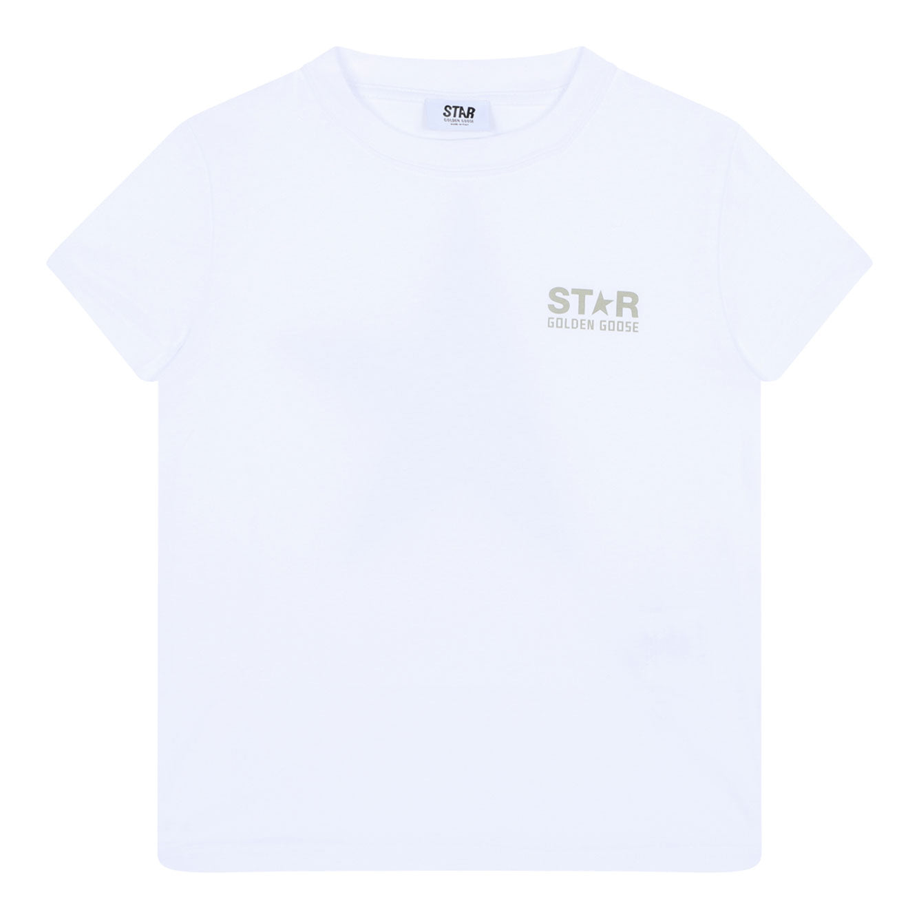 GOLDEN GOOSE Mini Cotton T-Shirt for Boys