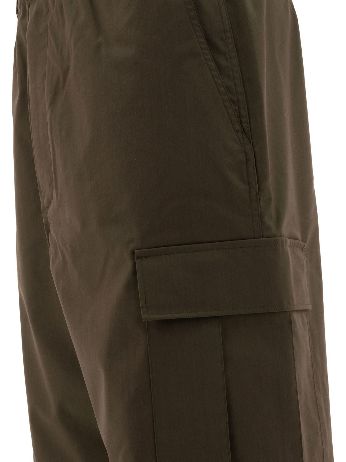 GOLDWIN Classic Wool Blend Twill Trousers - Regular Fit